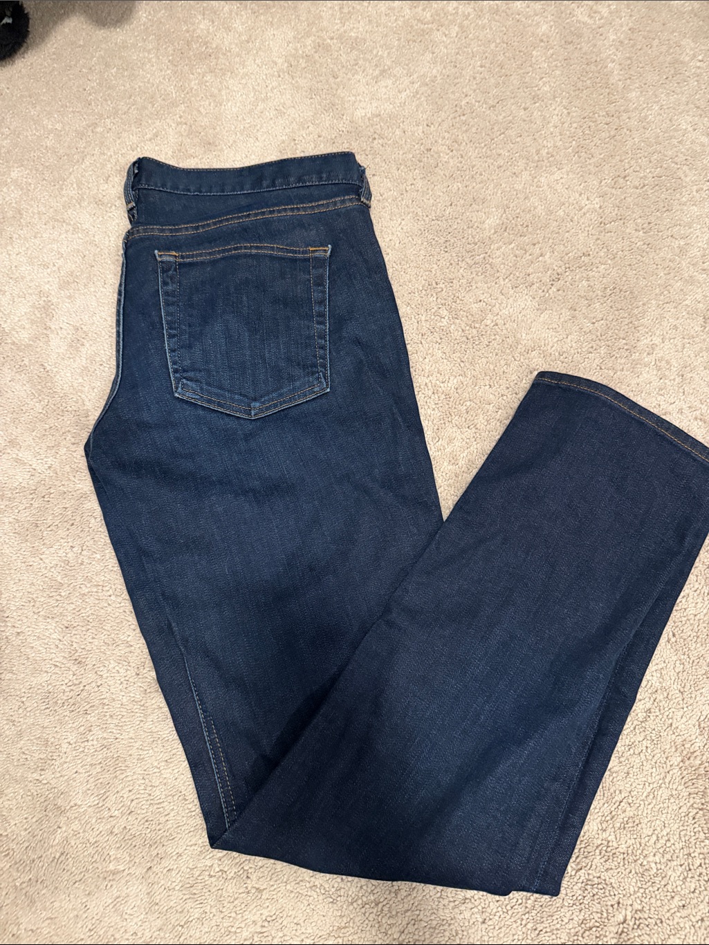 J. Crew Indigo Blue Straight-Leg Jeans